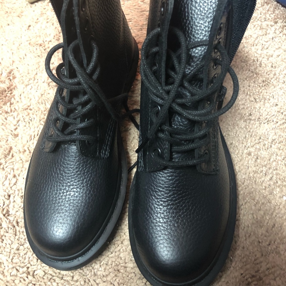 Dr. Martens Black Combat Boots